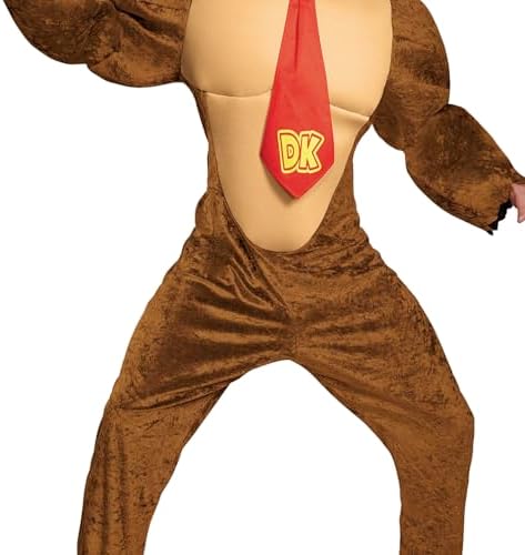 Disguise Men's Disguise Men's Super Mario Donkey Kong Deluxe Costume