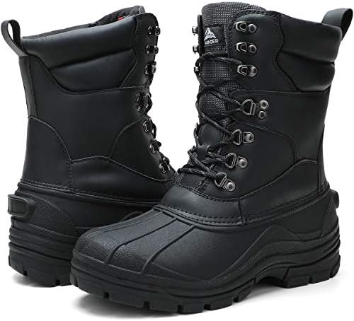 ALEADER Men's Waterproof Winter Snow Boots Thinsulate