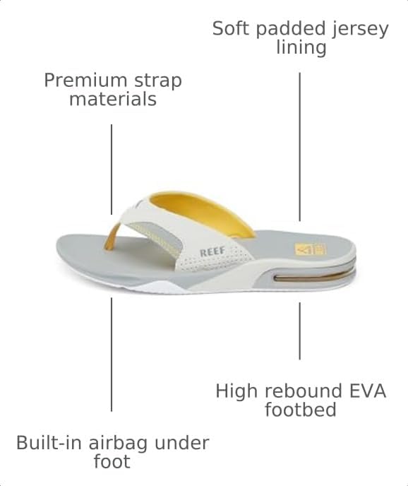 REEF Men's Fanning Bottle Opener Flip Flops