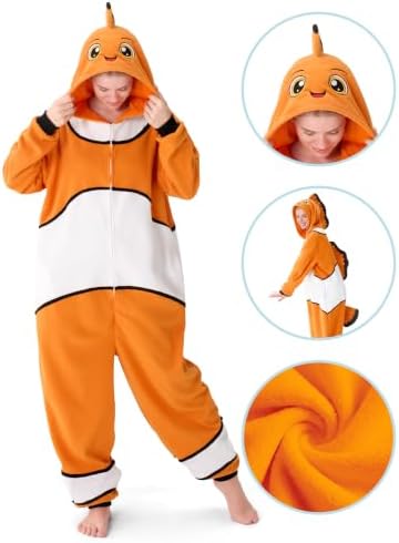 Spooktacular Creations Halloween Dalmatian Dragon Cow Costume, Animal Costume Hooded Jumpsuit for Halloween Cosplay Party