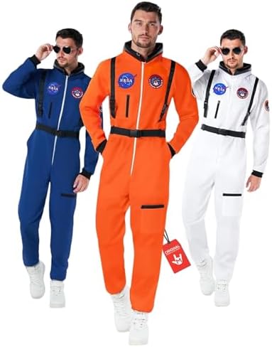 Morph, Astronaut Costume Men, Space Suit, Halloween Costumes for Men