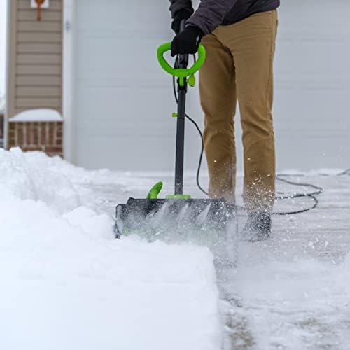 Earthwise SN70016 12-Amp Corded Snow Shovel, 16" Width