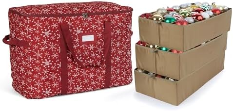 Covermates Adjustable Ornament Storage Bag, 25.5" W x 13" D x 18.5" H