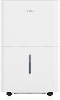 TCL 25-Pint Capacity Quiet, Energy Efficient Portable Dehumidifier, Precise Humidity Control, Bucket or Continuous Drain, Compact Humidity Absorber for Home, Attic, Garage & Rooms up to 2000 Sq Ft