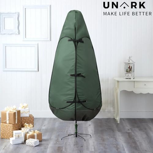 Upright Christmas Tree Storage Bag - 9 ft Green, Fits 8-10 ft Trees