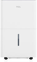 TCL 32-Pint Capacity Quiet, Energy Efficient Portable Dehumidifier, Precise Humidity Control, Bucket or Continuous Drain, Compact Humidity Absorber for Home, Attic, Garage & Rooms up to 3000 Sq Ft