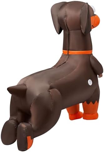 Spooktacular Creations Inflatable Dachshund Costume for Kids, Blow Up Dog Costume, Inflatable Dog Suit for Halloween Party