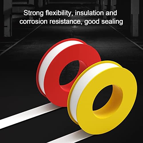 Teflon Tape, Waterproof Engineering Plumber Thread Pipe, Teflon(100 rolls)