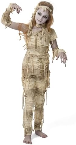 Spooktacular Creations Halloween Mummy Costume for Kids, Mummy Costume for Girls, Halloween Role Play & Dress Up
