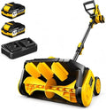 40V Cordless Snow Shovel, 17" Brushless Electric Snow Blower