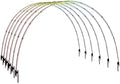 3 Pack Light Arch, for Holiday Christmas Wedding, Outdoor Decoration, Simple & Easy Assembly, Customizable & Reusable, Doorway Pathway Yard Backdrop Decor (Light Arch, 2)