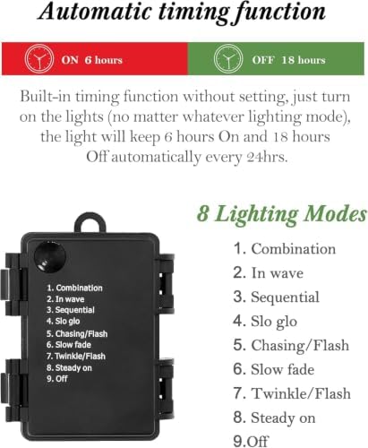 3ft Pre-Lit Artificial Mini Christmas Tree, 78 LED Lights, 8 Lighting Modes