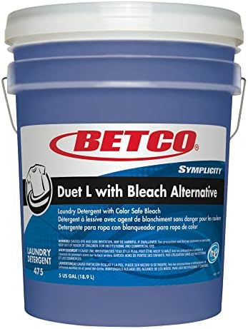 Betco® Symplicity™ Duet L Detergent With Bleach Alternative, 5 Gallon Container