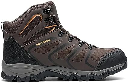 NORTIV 8 Men's Ankle High Waterproof Hiking Boots