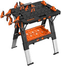 Pony Portable Folding Work Table, Workbench & Sawhorse