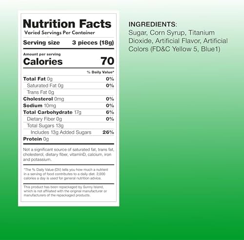 Spearmint Starlights Hard Candy Mints, Individually Wrapped, 48 Oz