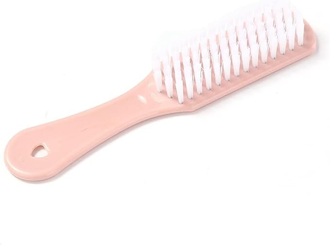 Plain Plastic Brush Tool Laundry Shoe Cleaning Soft Hair Washing Clothing Brushing(Black-JoJo's Bizarre Adventure1)