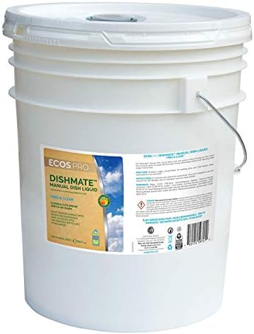 Liquid Dish Detergent, 5 gal., Unscented