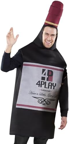 Fun World Costumes Perfectly Paired Wine And Cheese Set