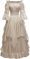 Women's Gothic Witch Dress Medieval Renaissance Costume Victorian Dress
