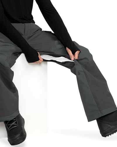 Volcom Men's Nwrk Baggy Snowboard Pant – 10k Waterproof Breathable 2-layer