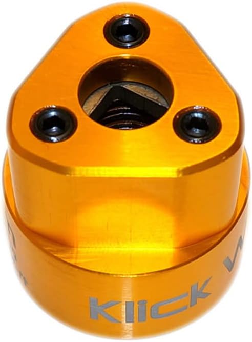 2 Stage 27mm Torque Limiting Oil Filter Wrench, Yellow, Aluminum 6061-T6