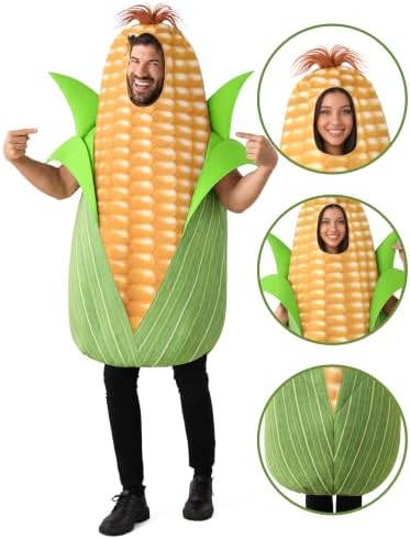 Spooktacular Creations Halloween Unisex Fruit Vegetable Costume Adult, Fun Food Costume for Themed Parties