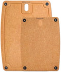 2PC Cutting Boards for Kitchen Dishwasher Safe Eco-Friendly Composite Cutting Board, Reversible Chopping Board with Handles & Juice Grooves, Small & Medium Cutting Board for Kitchen