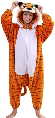 One Piece Pajamas Animal Kids Onesie, Animal Pajamas Halloween Cosplay Costume for Girls Boys