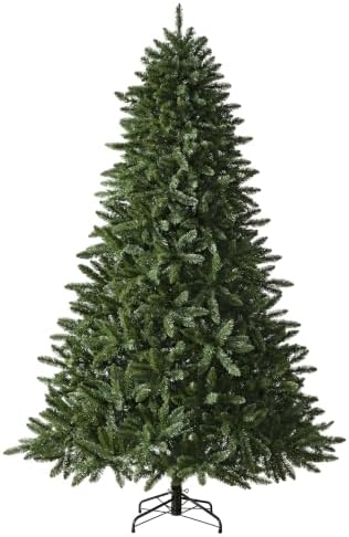 Balsam Hill Classic Evergreen Spruce - Traditional Artificial Christmas Tree with Classic Needle Foliage, Unlit, 7.5'