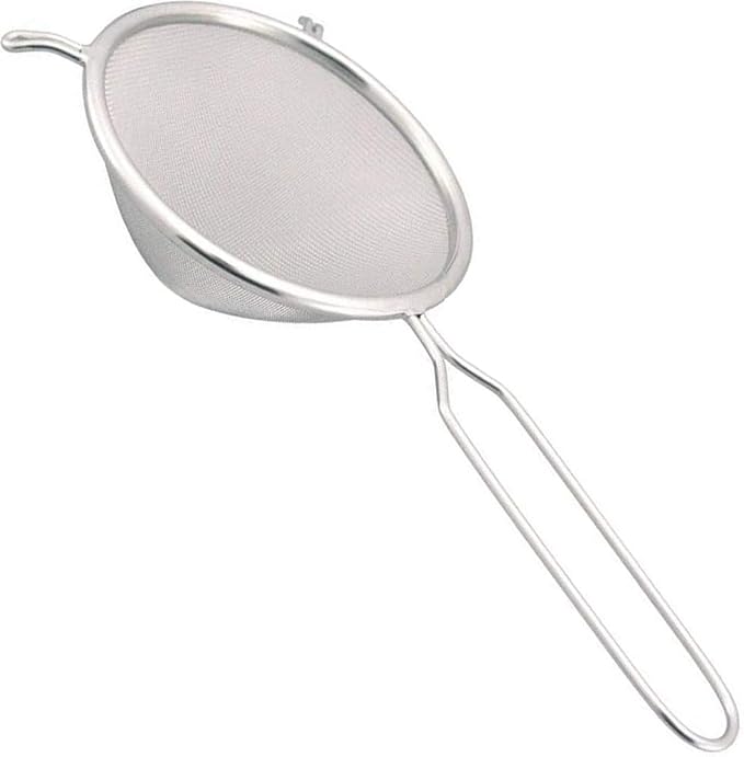 Shimomura Planning 30880 Strainer Soup Strainer [Made in Japan] Dishwasher Safe, Smooth Finish, Fine Grain 30 Mesh, Egg Grilled Omelet, Chawanmushi Sauce, Pudding, Confectionery, Sweets Making,
