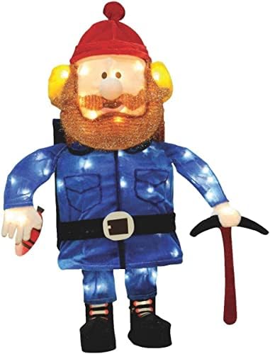5 pc Pre Lit Rudolph The Red Nosed Reindeer Bumble Tree Hermey and Yukon Cornelius Outdoor Christmas Tinsel Display Yard