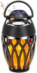 Vanten Outdoor Bluetooth Speaker, LED Flame Light, Gifts for Men & Women