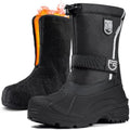 FREE SOLDIER Men's Waterproof Winter Shell Snow Boots with Removable Liner