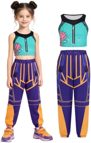 Kids Pop Singer Group Costume Girls Halloween Costumes Cosplay Outfit Set