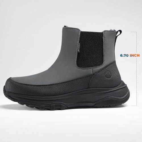 Coostar Winter Boots for Men Warm Snow Boot Botas Para Nieve Hombre