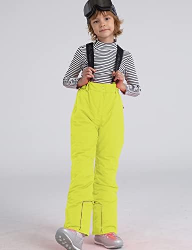 Boys' Waterproof Breathable Polyester Snowboard Ski Pants