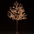TYBEEU 5ft Lighted Baby's Breath Tree with 128 Warm White LED Lights