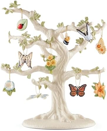 Lenox Butterfly Meadow 10-Piece Mini Hanging Ornament Set