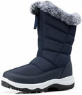 TEMOFON Winter Snow Boots for Women: WaterProof Warm Fur Lined Ankle Boot