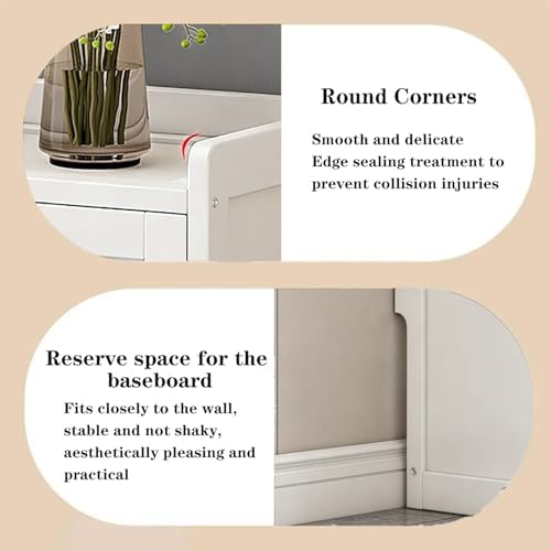 Wifi Router Storage Cabinet with Adjustable Shelves, 2-Tier Storage