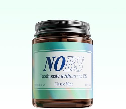 NOBS (No Bad Stuff) Toothpaste Tablets (3 Month), NOBS Jr, & Floss Bundle - Nano Hydroxyapatite, Fluoride Free, Eco & Travel Friendly - Remineralize with NHA