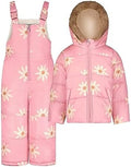 Carter's Girls 2-Piece Snowsuit Puffer Jacket and Skibib Snow Pants Toddler and Big Kids