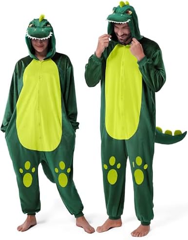 Spooktacular Creations Halloween Dalmatian Dragon Cow Costume, Animal Costume Hooded Jumpsuit for Halloween Cosplay Party