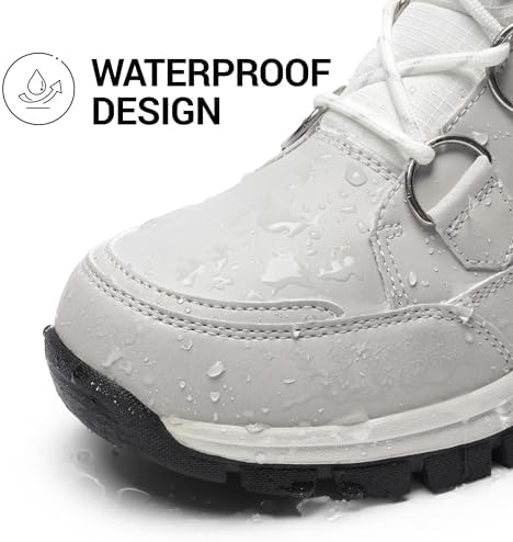 DREAM PAIRS Women's Waterproof Mid Calf Snow Boots
