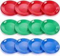 Lenwen 23.6 Inch Winter Snow Sleds with Handles Heavy Duty Outdoor Round Plastic Snow Saucer Sled Downhill Saucer for Kids Adults Cold Weather Sport