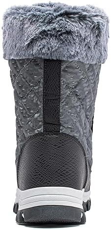 HOBIBEAR Women's Winter Snow Boots Warm Faux Fur