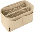 OMYSTYLE Purse Organizer Insert, Felt Tote Bag Organizer Insert with 5 Sizes, Handbag Dividers for Inside Purse, Compatible with Longchamp, Neverful, Speedy and More