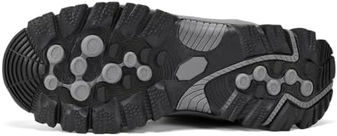 Mens Winter Snow Boots with Warm Fur Lined Non Slip Comfort Hiking Booties