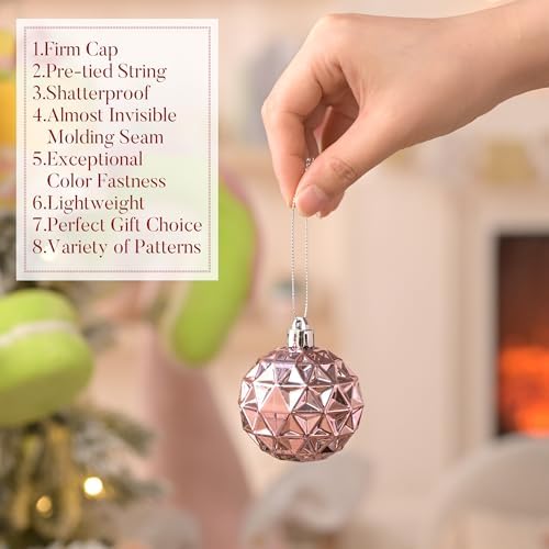 Valery Madelyn 50ct Christmas Tree Decorations Ball Ornaments 2 Inches